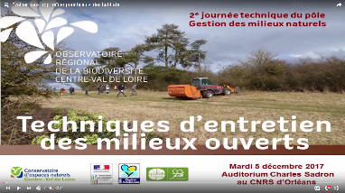 Journée technique des gestionnaires, Centre-Val de Loire